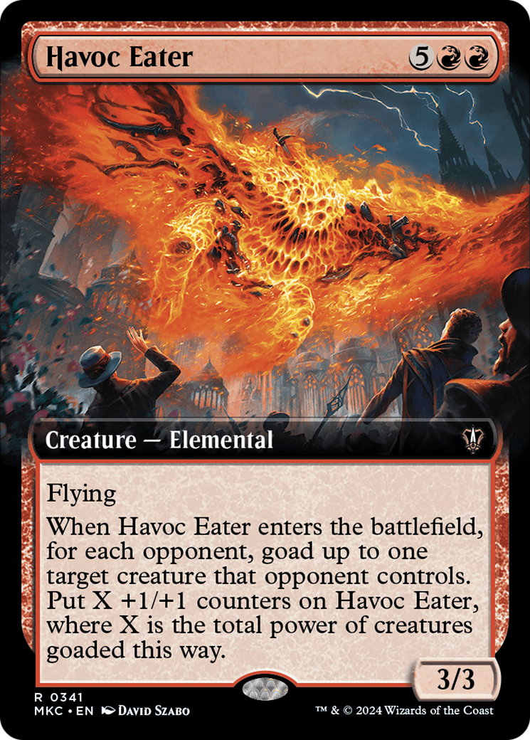 Havoc Eater (Extended Art) [Murders at Karlov Manor Commander] | Exor Games Summserside