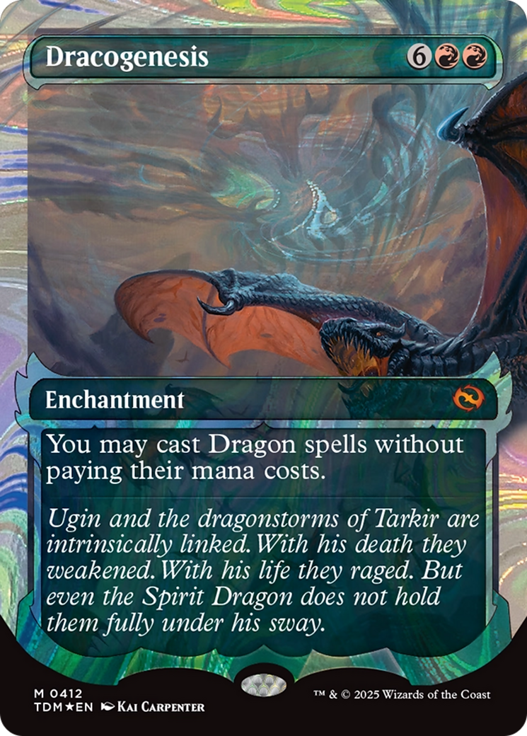 Dracogenesis (0412) (Showcase) (Halo Foil) [Tarkir: Dragonstorm] | Exor Games Summserside