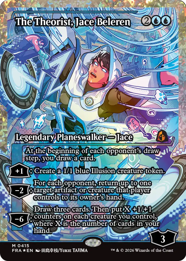 The Theorist, Jace Beleren (Showcase) (Fracture Foil) [Reality Fracture] | Exor Games Summserside