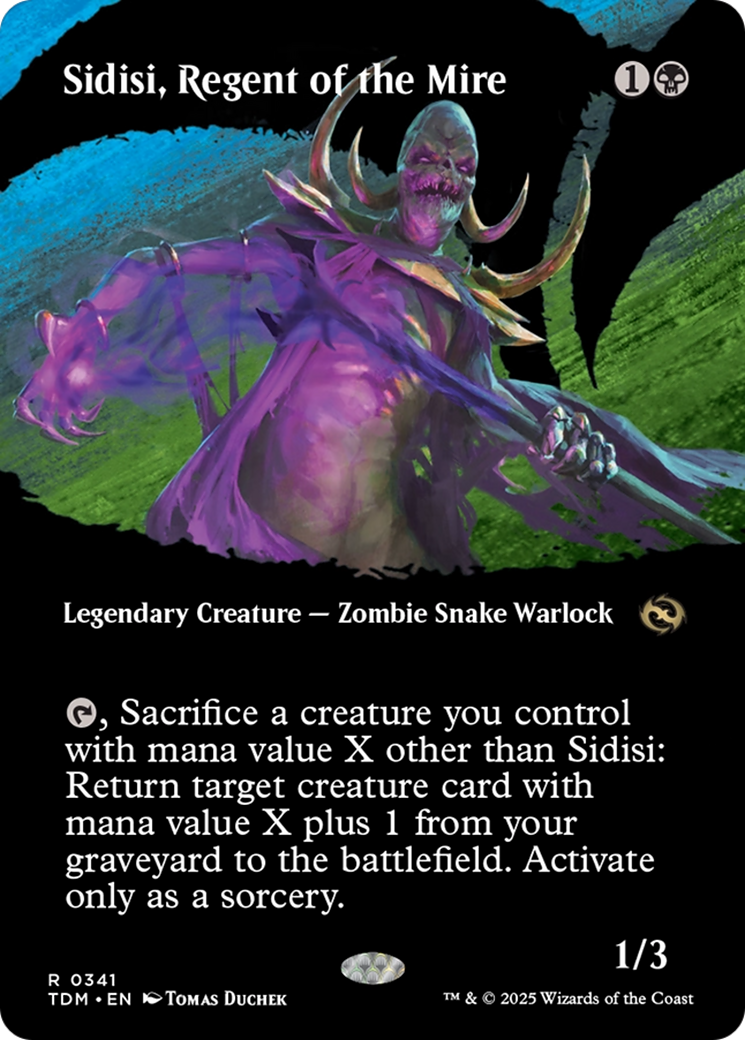 Sidisi, Regent of the Mire (Borderless) [Tarkir: Dragonstorm] | Exor Games Summserside