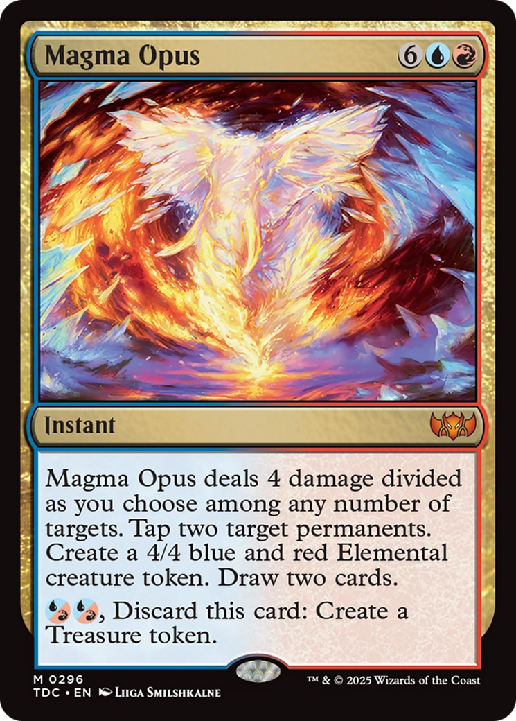 Magma Opus [Tarkir: Dragonstorm Commander] | Exor Games Summserside