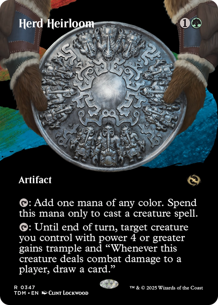 Herd Heirloom (Borderless) [Tarkir: Dragonstorm] | Exor Games Summserside