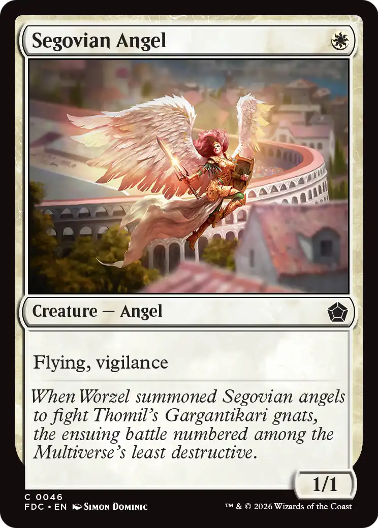 Segovian Angel [Foundations Commander] | Exor Games Summserside
