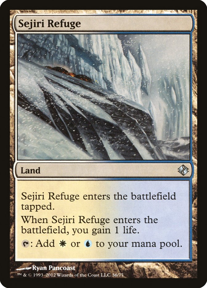 Sejiri Refuge [Duel Decks: Venser vs. Koth] | Exor Games Summserside