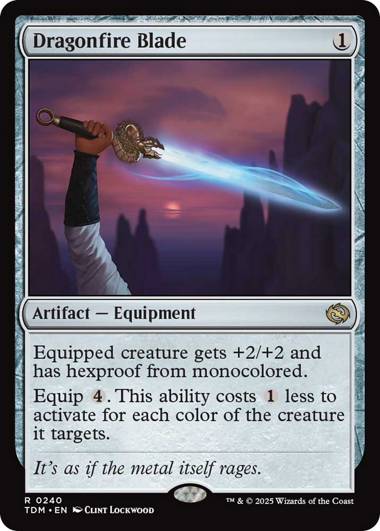 Dragonfire Blade [Tarkir: Dragonstorm] | Exor Games Summserside