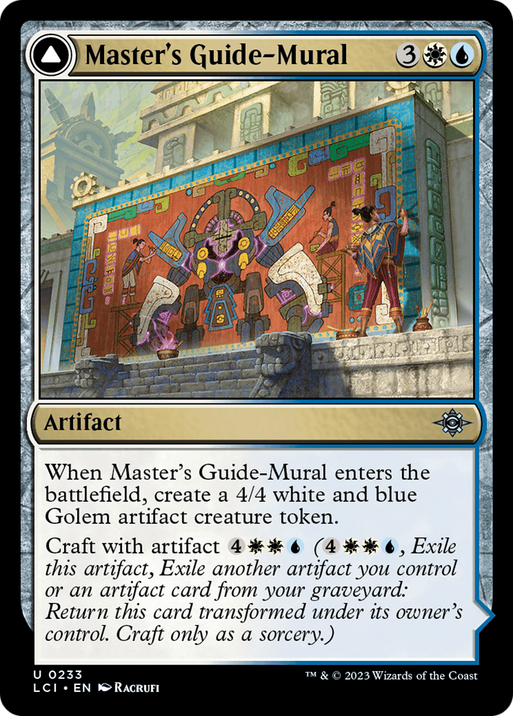 Master's Guide-Mural // Master's Manufactory [The Lost Caverns of Ixalan] | Exor Games Summserside