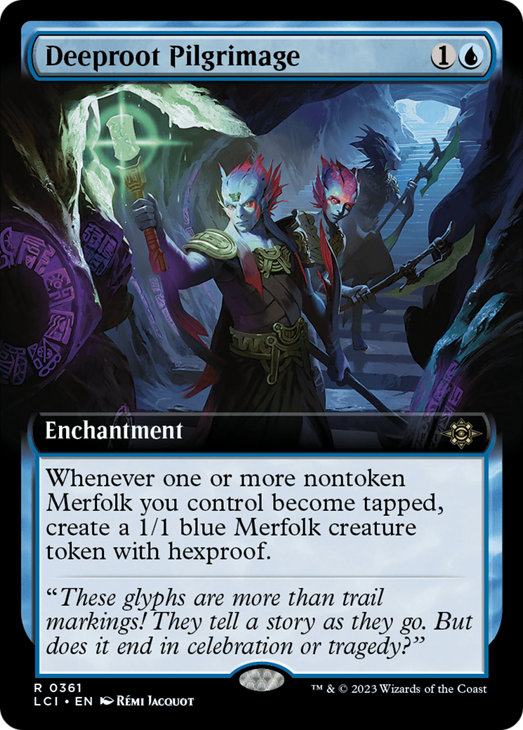 Deeproot Pilgrimage (Extended Art) [The Lost Caverns of Ixalan] | Exor Games Summserside