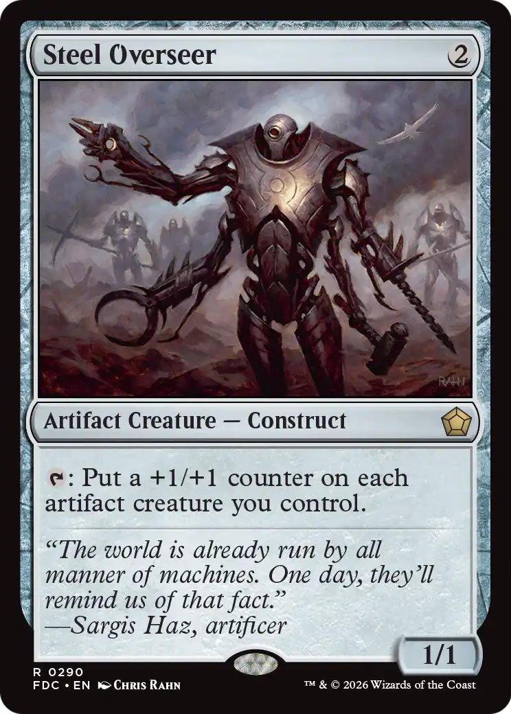 Steel Overseer [Foundations Commander] | Exor Games Summserside