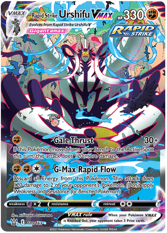Rapid Strike Urshifu VMAX (170/163) [Sword & Shield: Battle Styles] | Exor Games Summserside