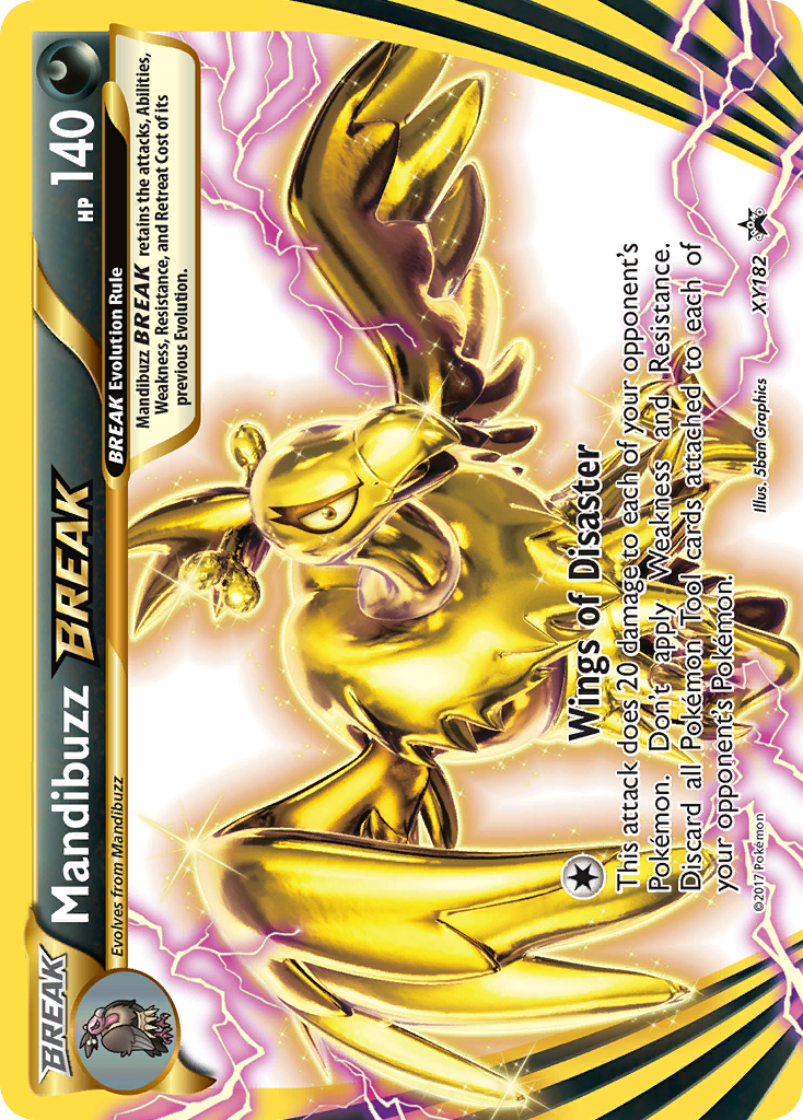 Mandibuzz BREAK (XY182) [XY: Black Star Promos] | Exor Games Summserside