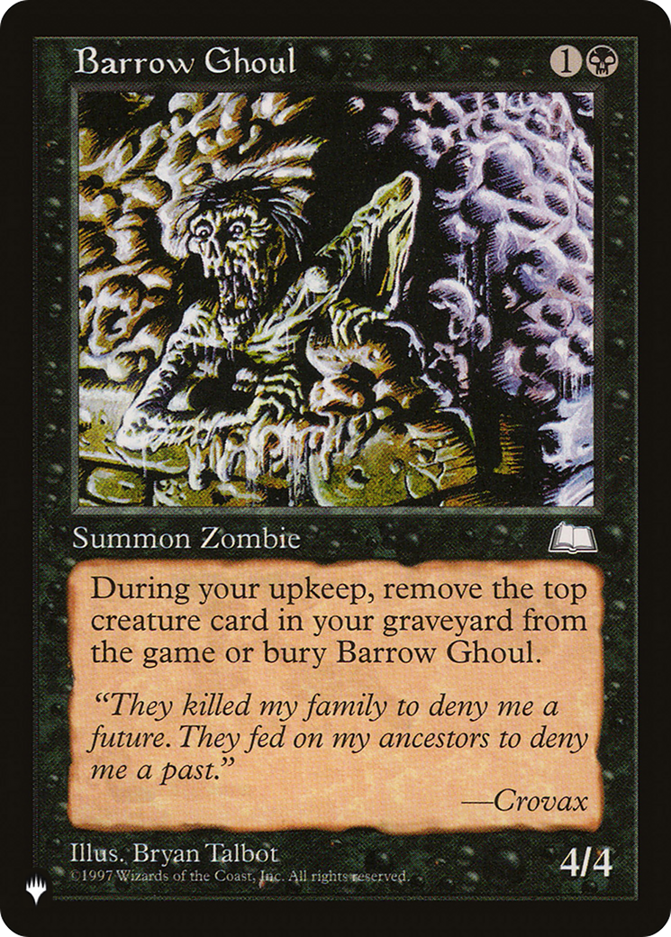 Barrow Ghoul [The List] | Exor Games Summserside