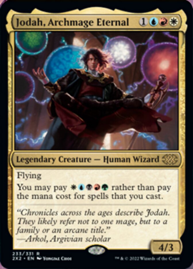 Jodah, Archmage Eternal [Double Masters 2022] | Exor Games Summserside