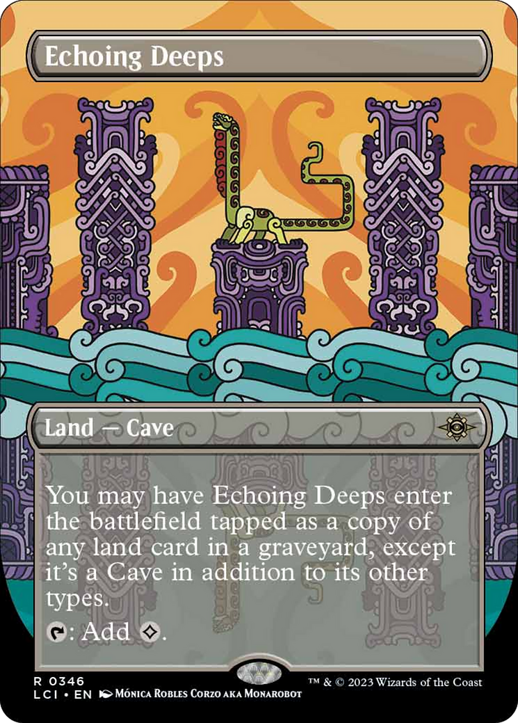 Echoing Deeps (Borderless) [The Lost Caverns of Ixalan] | Exor Games Summserside