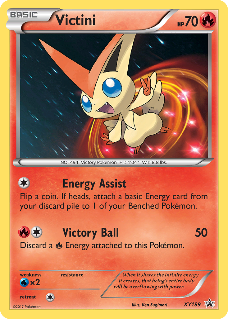 Victini (XY189) [XY: Black Star Promos] | Exor Games Summserside