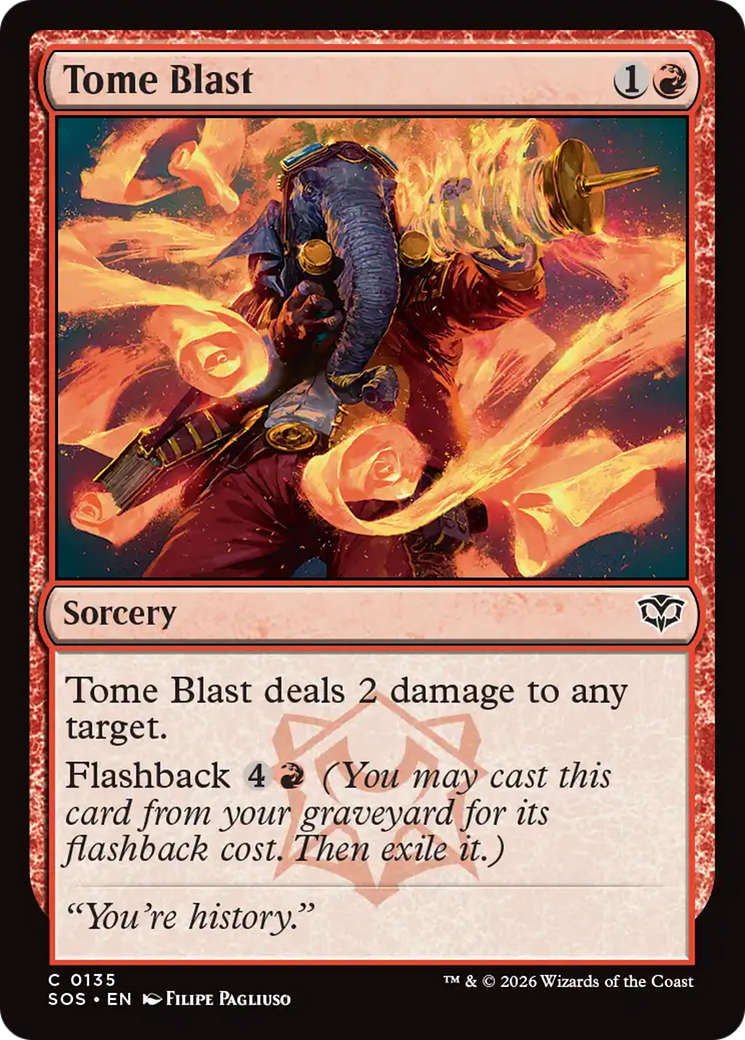 Tome Blast [Secrets of Strixhaven] | Exor Games Summserside