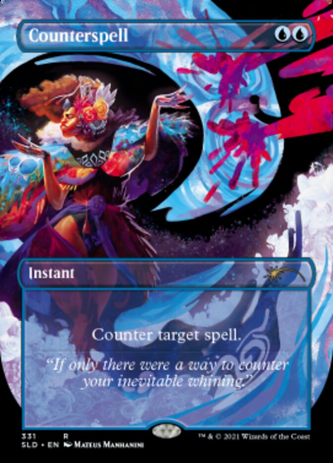 Counterspell (Borderless) [Secret Lair Drop Series] | Exor Games Summserside