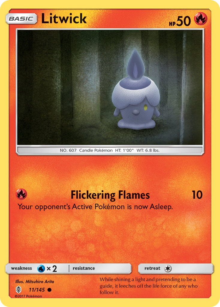 Litwick (11/145) [Sun & Moon: Guardians Rising] | Exor Games Summserside