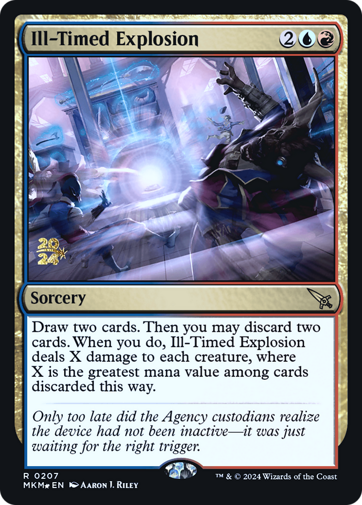 Ill-Timed Explosion [Murders at Karlov Manor Prerelease Promos] | Exor Games Summserside