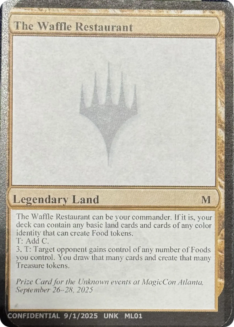 The Waffle Restaurant [Unknown Event] | Exor Games Summserside