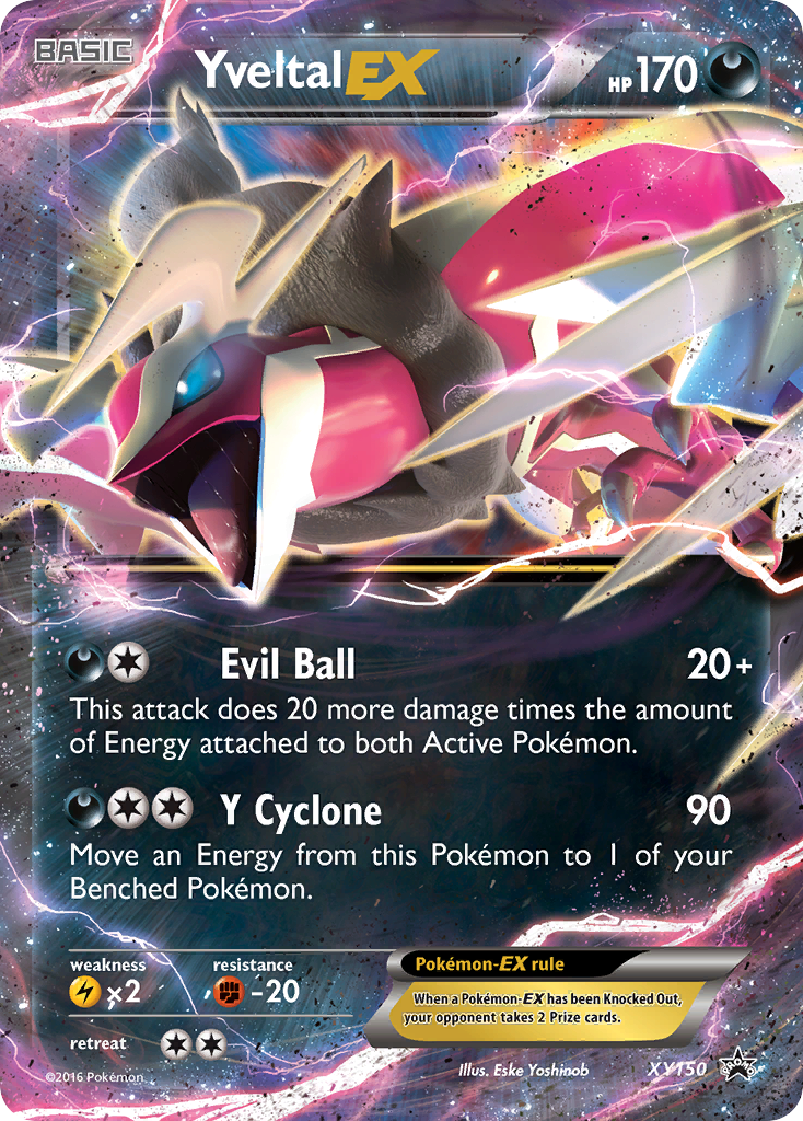 Yveltal EX (XY150) [XY: Black Star Promos] | Exor Games Summserside