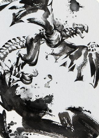 Quicksilver Fisher Art Card [Phyrexia: All Will Be One Art Series] | Exor Games Summserside