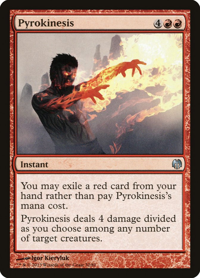 Pyrokinesis [Duel Decks: Heroes vs. Monsters] | Exor Games Summserside