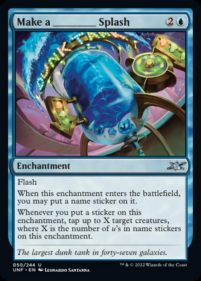 Make a _____ Splash [Unfinity] | Exor Games Summserside