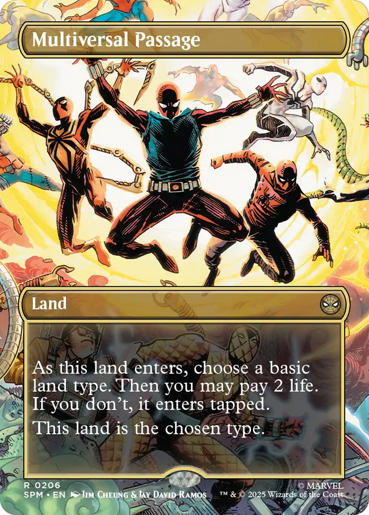 Multiversal Passage (Borderless) [Marvel's Spider-Man] | Exor Games Summserside