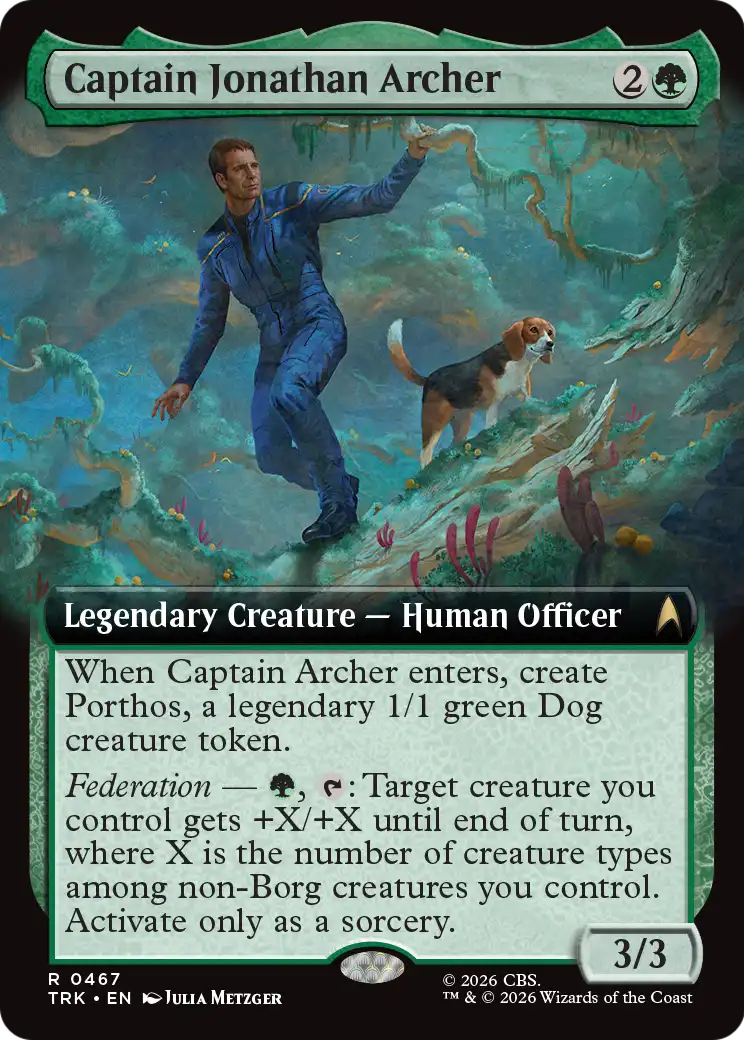 Captain Jonathan Archer (Extended Art) [Star Trek] | Exor Games Summserside