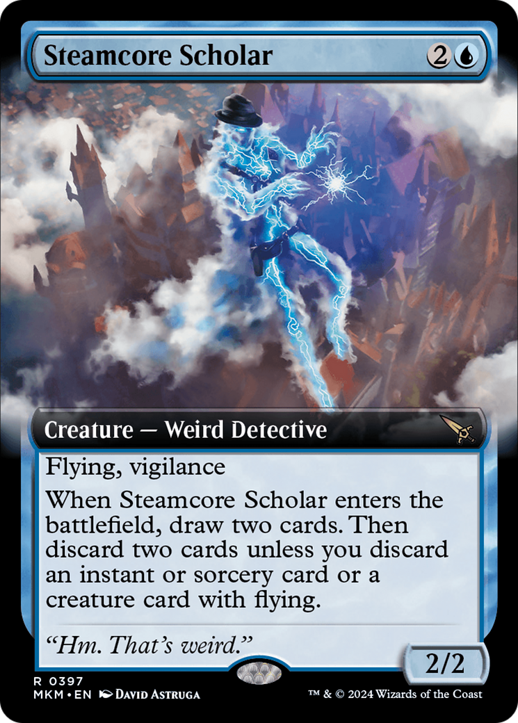 Steamcore Scholar (Extended Art) [Murders at Karlov Manor] | Exor Games Summserside