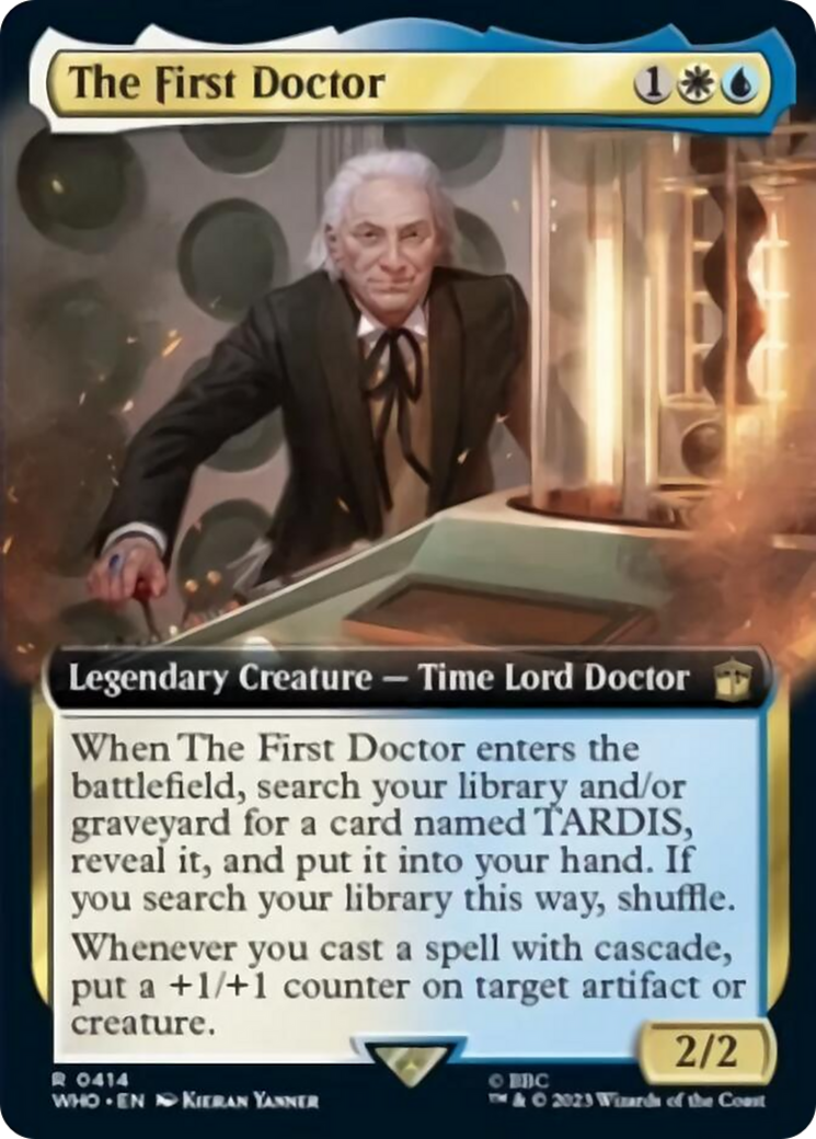 The First Doctor (Extended Art) [Doctor Who] | Exor Games Summserside