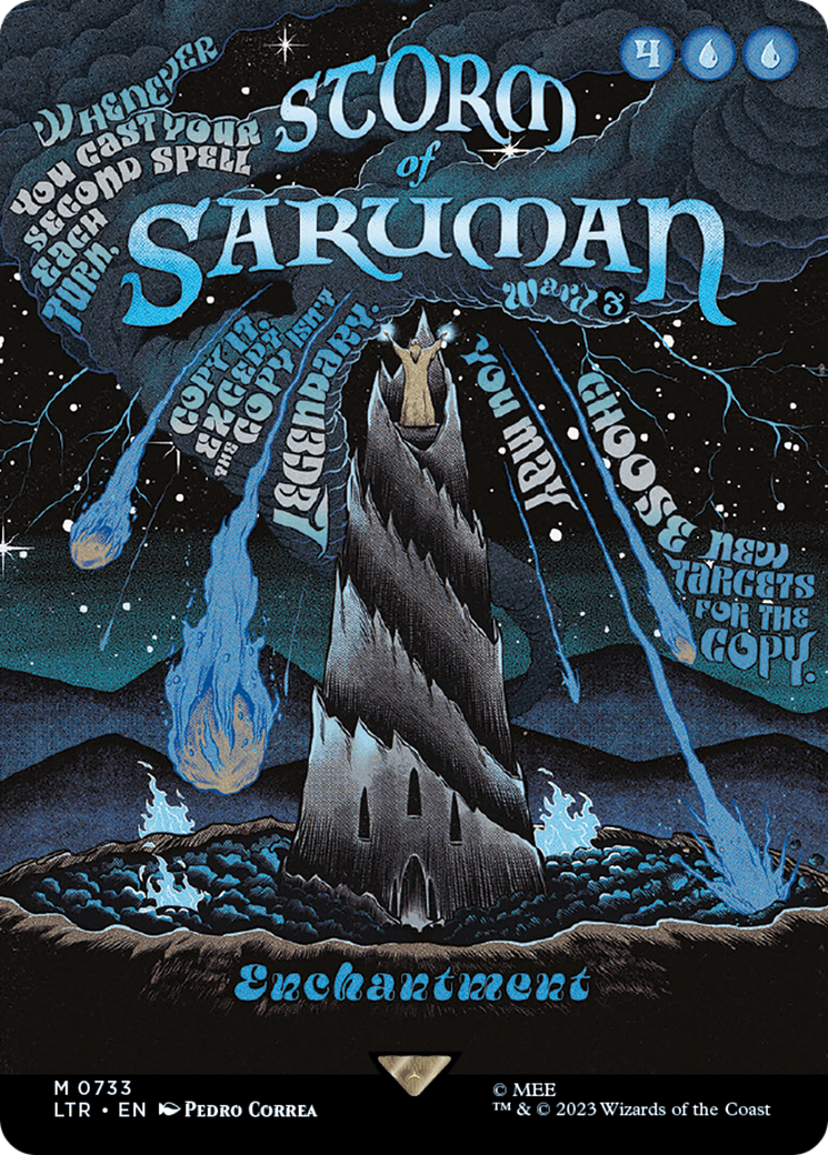 Storm of Saruman (Borderless Poster) [The Lord of the Rings: Tales of Middle-Earth] | Exor Games Summserside