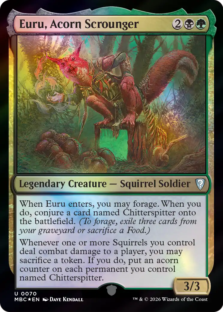 Euru, Acorn Scrounger [Mystery Booster: Commander Edition] | Exor Games Summserside