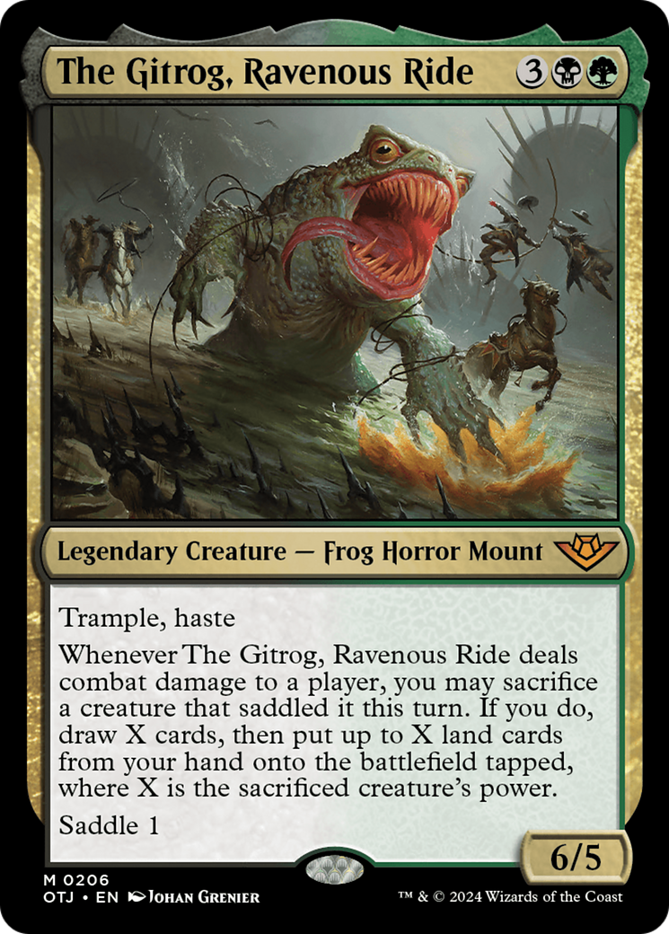 The Gitrog, Ravenous Ride [Outlaws of Thunder Junction] | Exor Games Summserside