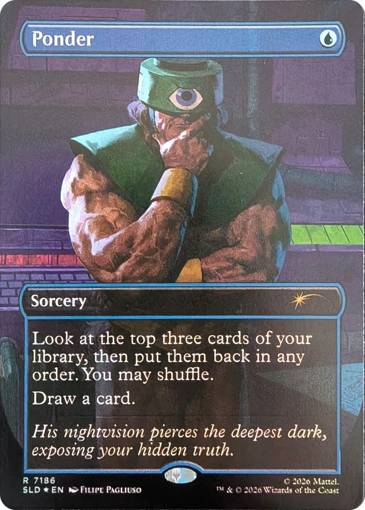 Ponder (7186) [Secret Lair Drop Series] | Exor Games Summserside