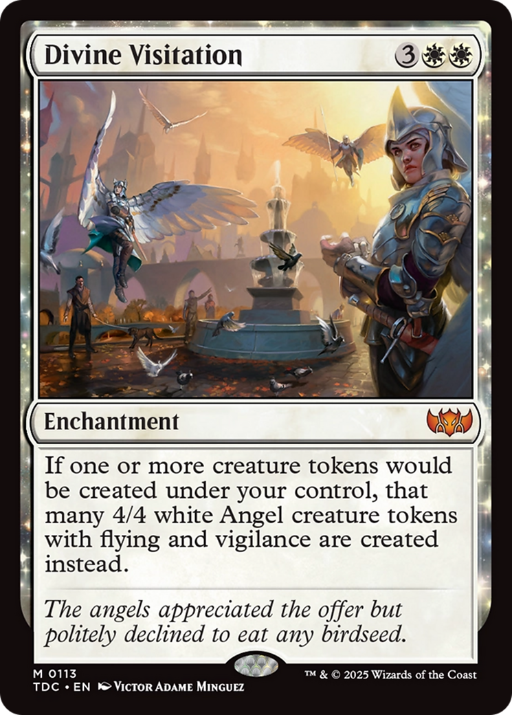 Divine Visitation [Tarkir: Dragonstorm Commander] | Exor Games Summserside