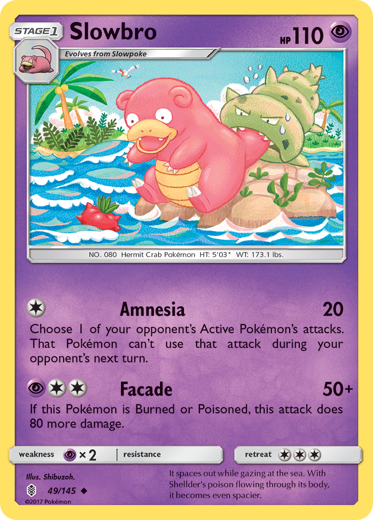 Slowbro (49/145) [Sun & Moon: Guardians Rising] | Exor Games Summserside