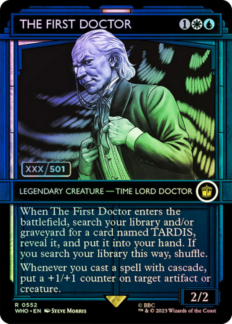 The First Doctor (Serial Numbered) [Doctor Who] | Exor Games Summserside