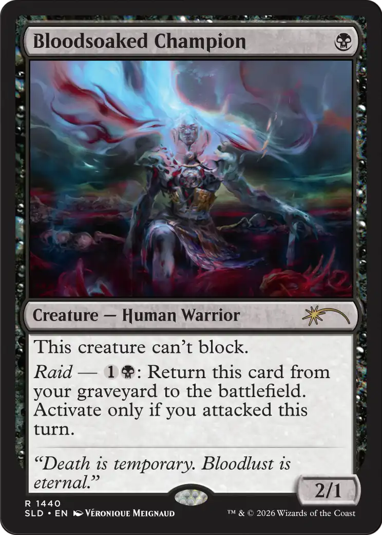 Bloodsoaked Champion [Secret Lair Drop Series] | Exor Games Summserside