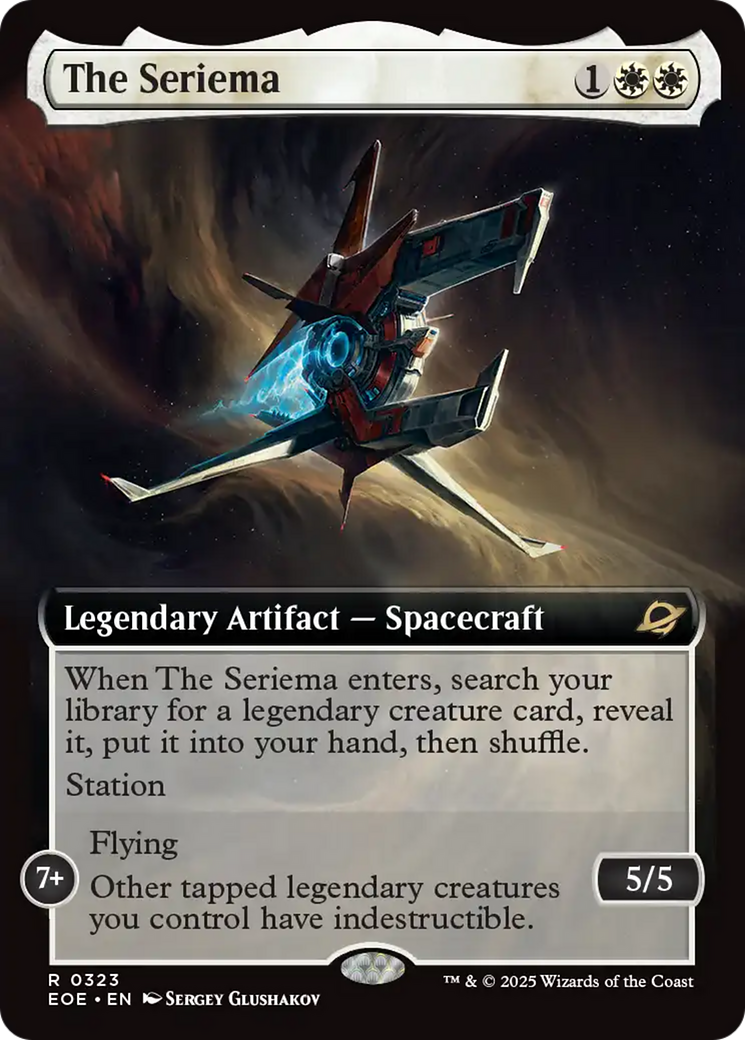 The Seriema (Extended Art) [Edge of Eternities] | Exor Games Summserside