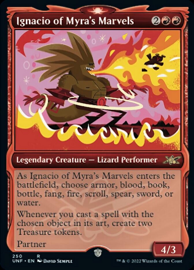 Ignacio of Myra's Marvels (Showcase) [Unfinity] | Exor Games Summserside