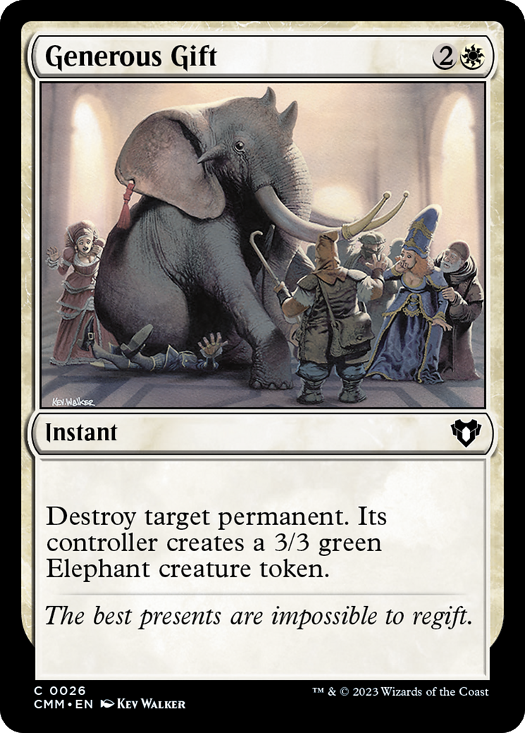 Generous Gift [Commander Masters] | Exor Games Summserside