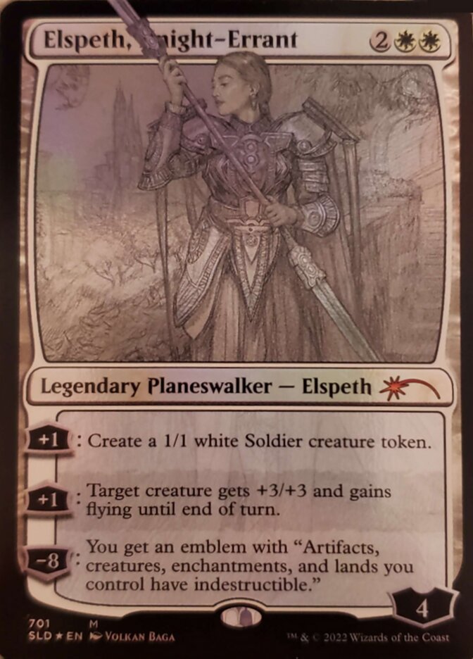 Elspeth, Knight-Errant (Sketch) [Secret Lair Drop Promos] | Exor Games Summserside