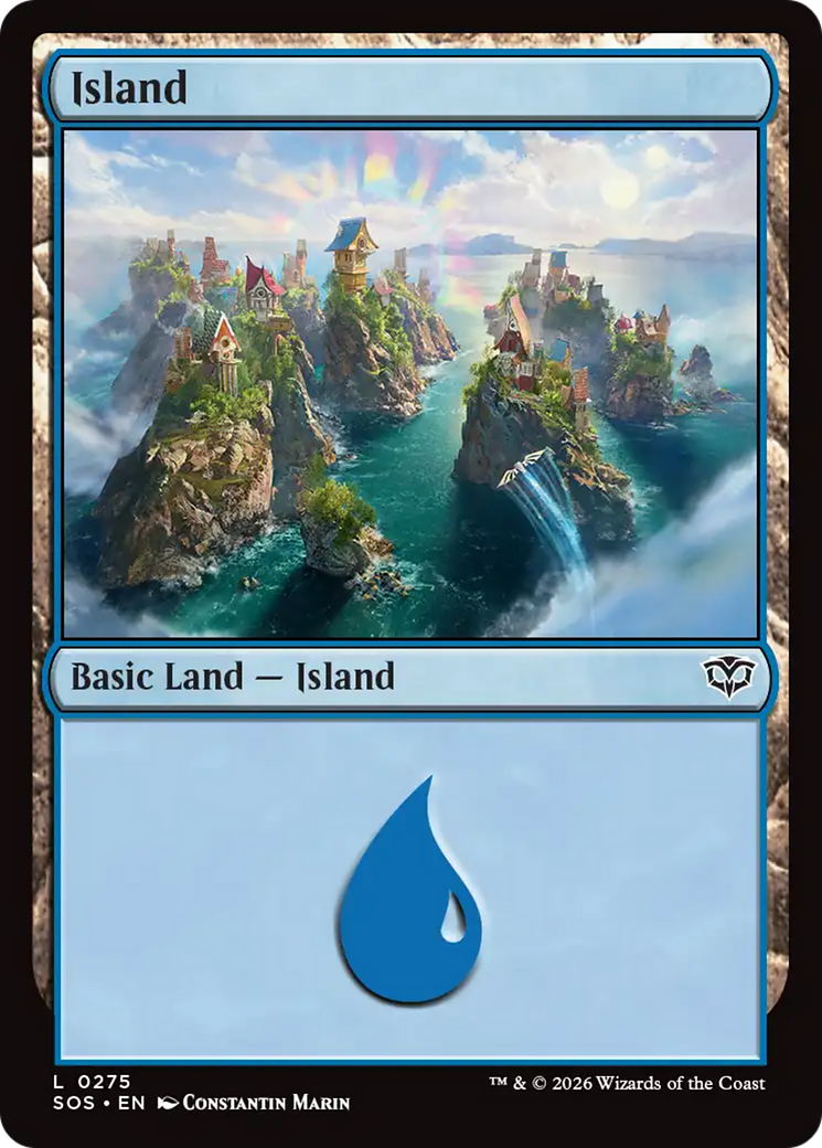 Island (0275) [Secrets of Strixhaven] | Exor Games Summserside