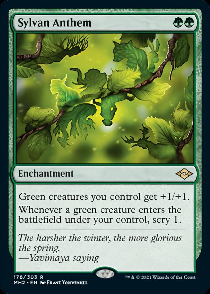 Sylvan Anthem [Modern Horizons 2] | Exor Games Summserside