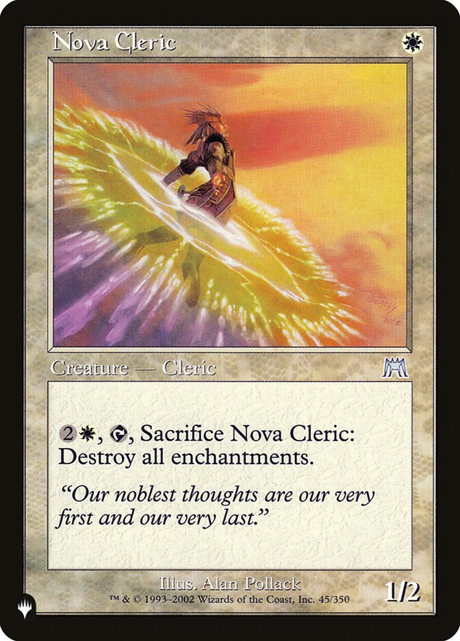 Nova Cleric [The List] | Exor Games Summserside