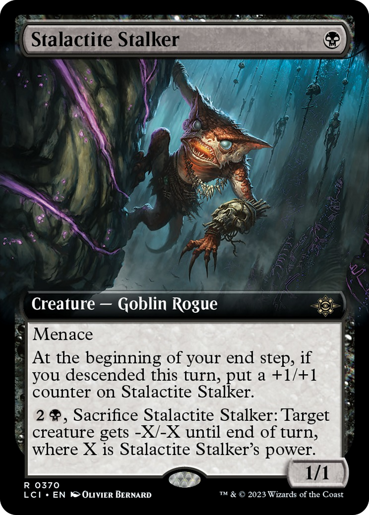 Stalactite Stalker (Extended Art) [The Lost Caverns of Ixalan] | Exor Games Summserside