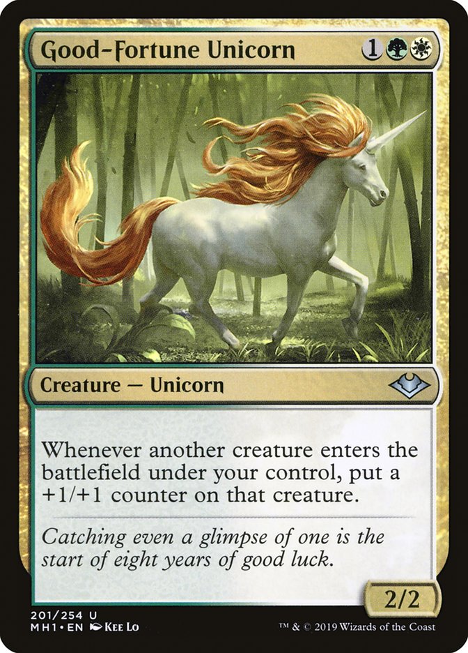 Good-Fortune Unicorn [Modern Horizons] | Exor Games Summserside