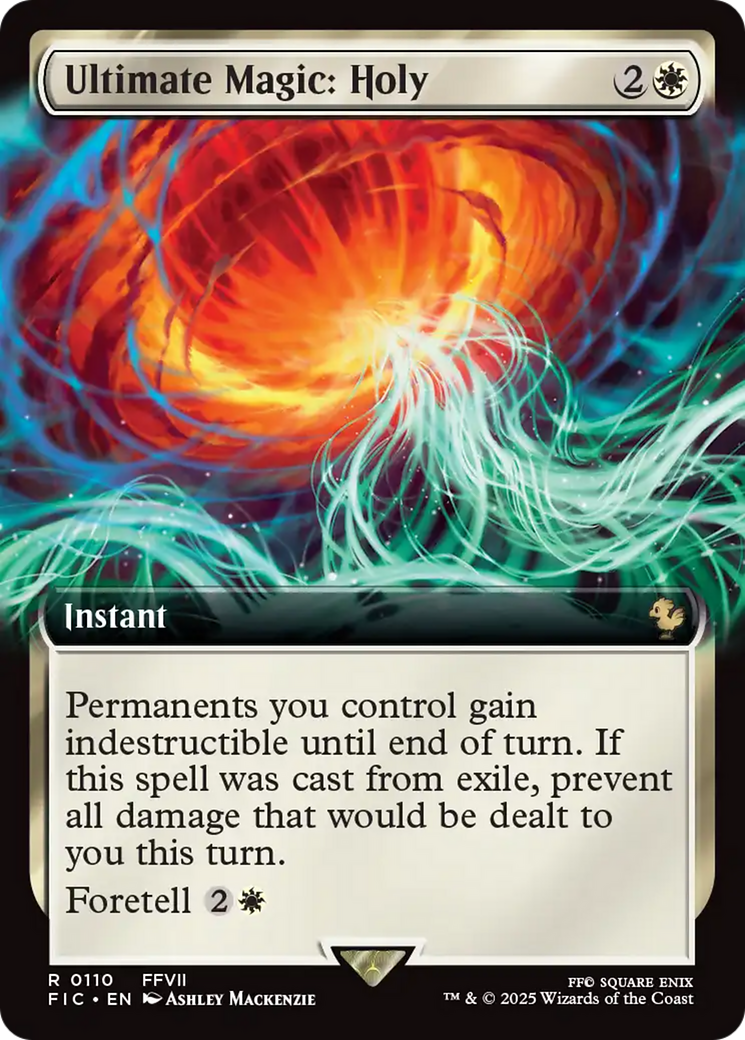 Ultimate Magic: Holy (Extended Art) [FINAL FANTASY Commander] | Exor Games Summserside