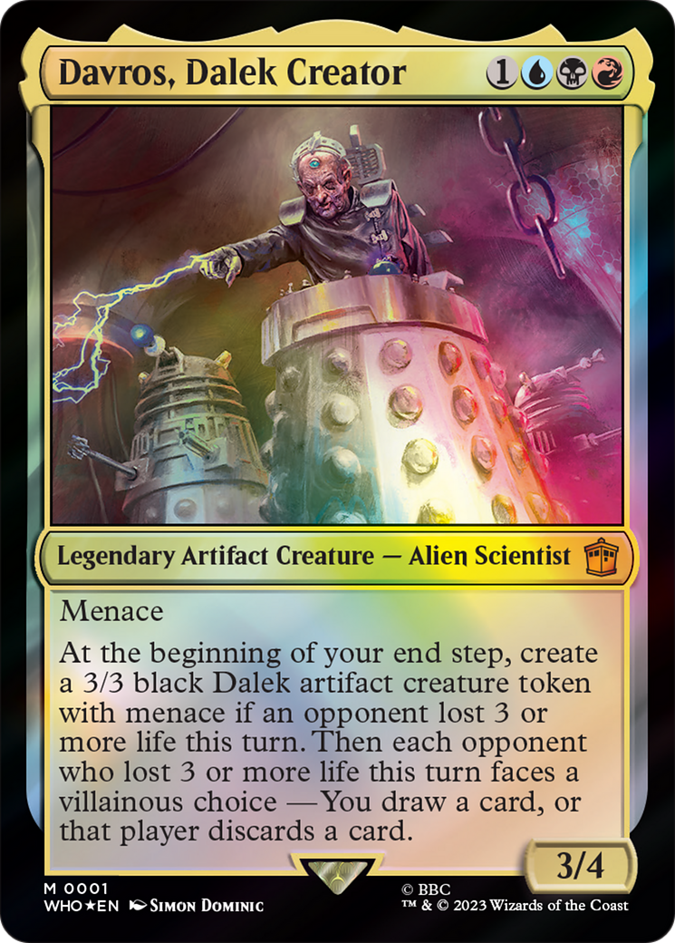 Davros, Dalek Creator [Doctor Who] | Exor Games Summserside